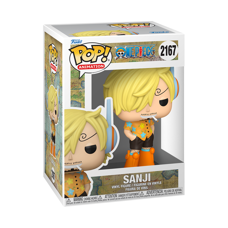 POP ANIMATION ONE PIECE EGGHEAD ISLAND - SANJI