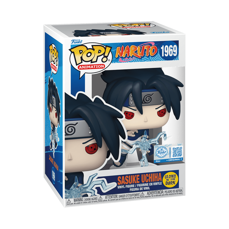 POP ANIMATION NARUTO - SASUKE UCHIHA (GLOW)