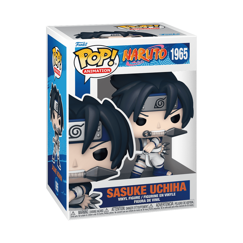 POP ANIMATION NARUTO - SASUKE UCHIHA WITH DEMON WIND SHURIKEN