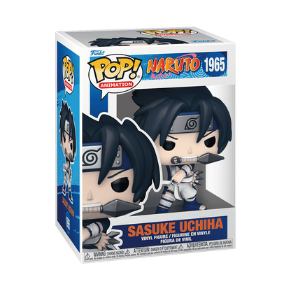 POP ANIMATION NARUTO - SASUKE UCHIHA WITH DEMON WIND SHURIKEN