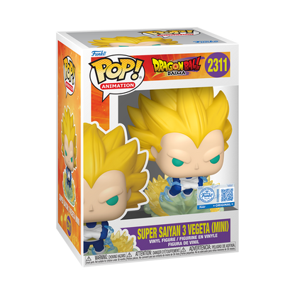 POP ANIMATION DRAGON BALL DAIMA - SUPER SAIYAN 3 VEGETA (MINI) (EXCLUSIVE)