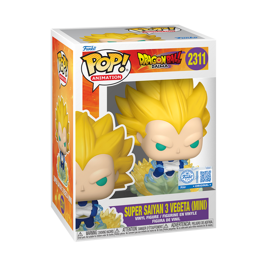 POP ANIMATION DRAGON BALL DAIMA - SUPER SAIYAN 3 VEGETA (MINI) (EXCLUSIVE)