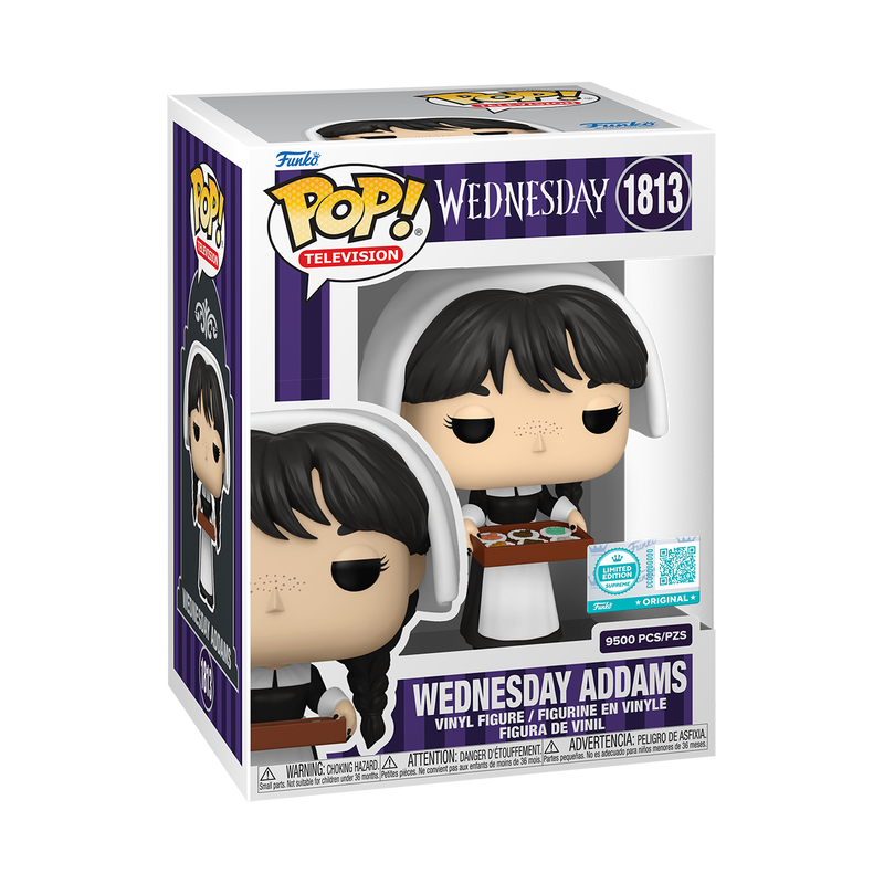POP TELEVISION WEDNESDAY - WEDNESDAY ADDAMS WITH FUDGE (EXCLUSIVE) (9500 PCs)