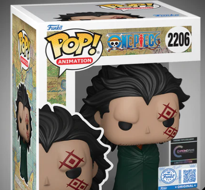 POP ANIMATION ONE PIECE - MONKEY D. DRAGON (CHASE/CHRONO TOYS)