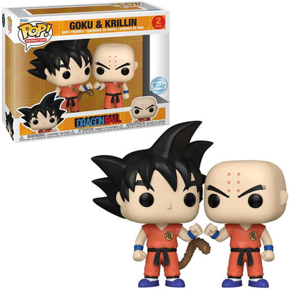 POP ANIMATION DRAGON BALL 2PK - GOKU Y KRILLIN (SE)