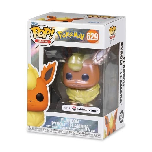 POP GAMES POKEMON - FLAREON (PEARLESCENT)