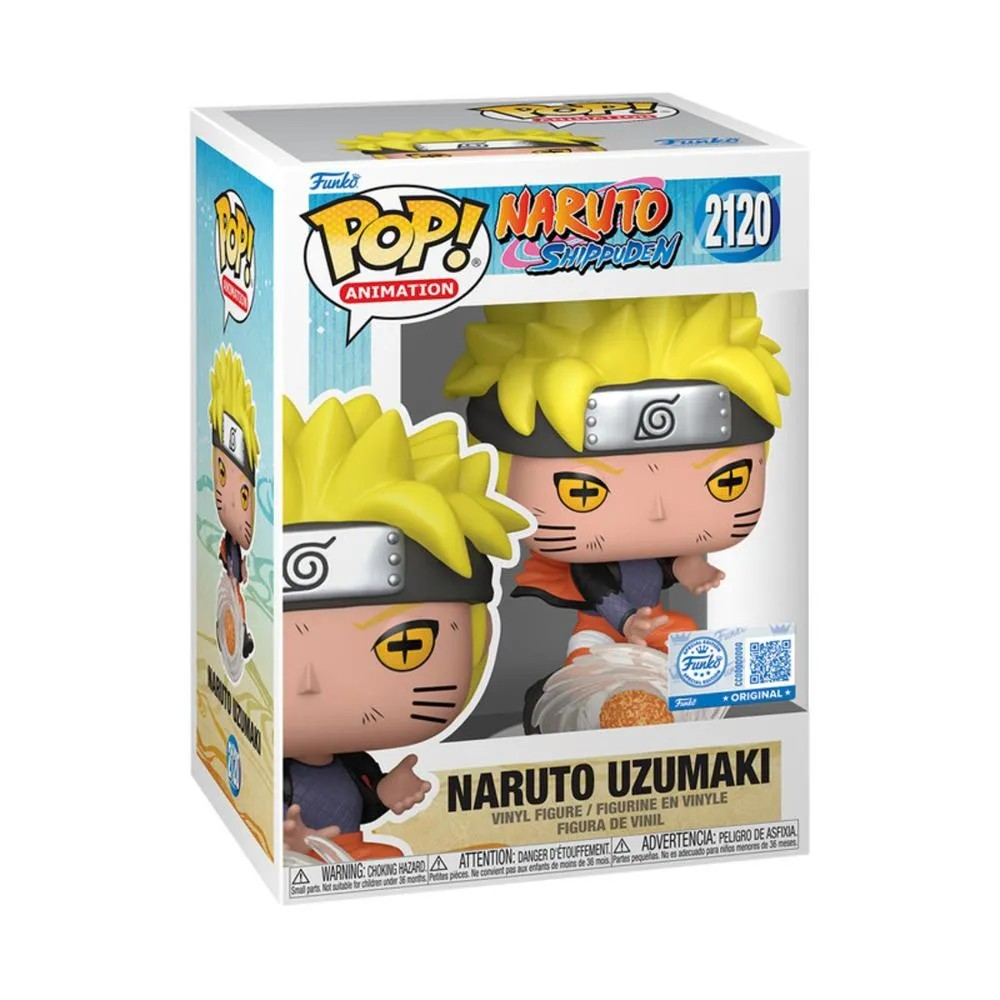 POP ANIMATION NARUTO NARUTO UZUMAKI (EXCLUSIVO SE) RASENSHURIKEN ELEMENTO LAVA