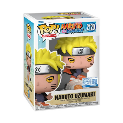 POP ANIMATION NARUTO NARUTO UZUMAKI (EXCLUSIVO SE) RASENSHURIKEN ELEMENTO LAVA