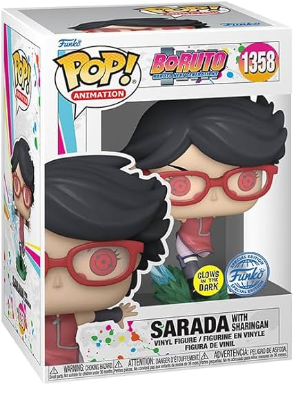 POP ANIMATON BORUTO - SARADA WITH SHARINGAN (GW/SE)