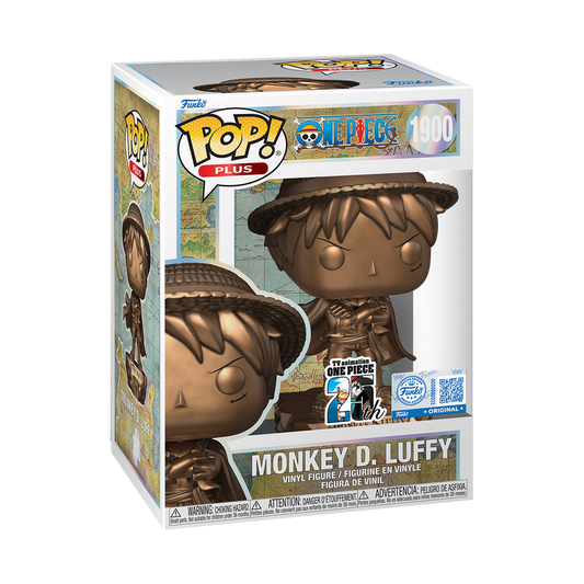 POP ANIMATION ONE PIECE - PLUS MONKEY D. LUFFY STATUE (BRONZE)