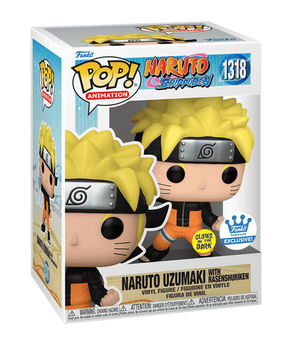 POP ANIMATION NARUTO SHIPPUDEN – NARUTO UZUMAKI WITH RASENGAN (FUNKO SHOP GW)